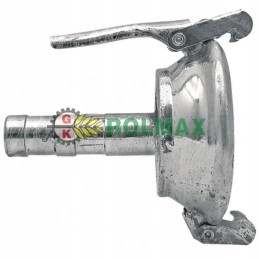 Plug with hose sleeve, hot-dip galvanized system
