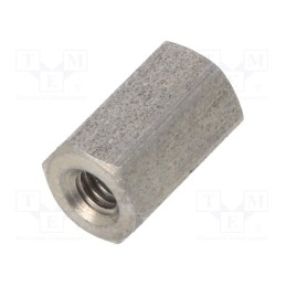 10 pcs x DREMEC - 142X08 - Screwed spacer sleeve, 8mm, Int.thread: M2,5, hexagonal