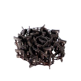 Grain feeder conveyor, 38 loops, bison chain