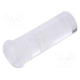 1 pcs x MENTOR - 1282.1404 - Fiber for LED, round, Ø3.2mm, Front: flat, straight, IP68