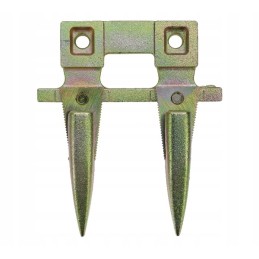 Double finger bayonet with a stalk for Bizon Z056 combine harvester