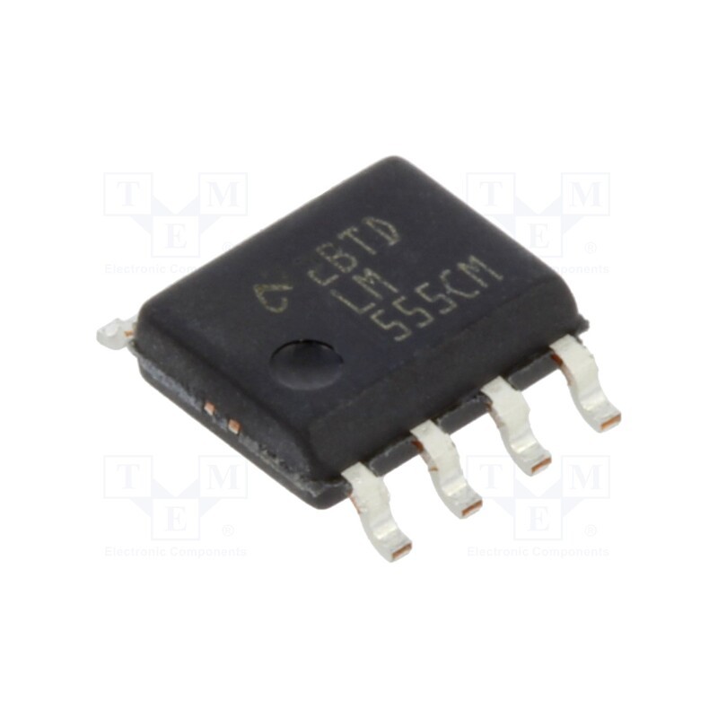 1 pcs x TEXAS INSTRUMENTS - LM555CM/NOPB - IC: peripheral circuit, astable,monostable,RC timer, 4.5÷16VDC
