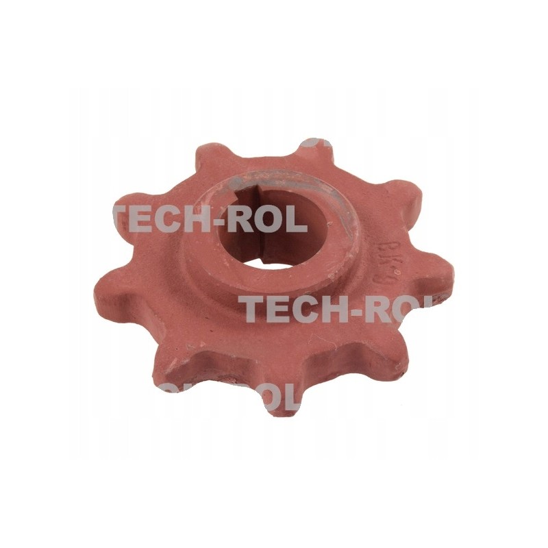 Bizon inclined feeder chain wheel with 9 wedges