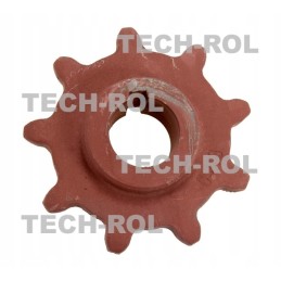 Bizon inclined feeder chain wheel with 9 wedges