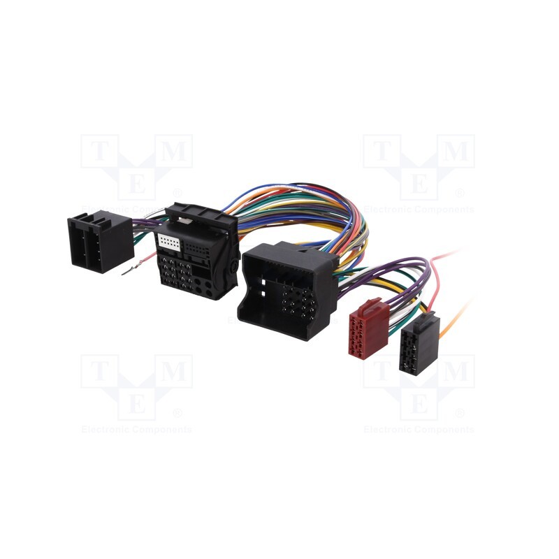 1 pcs x 4CARMEDIA - 59011 - Cable for THB, Parrot hands free kit, Audi,Seat,VW,Škoda