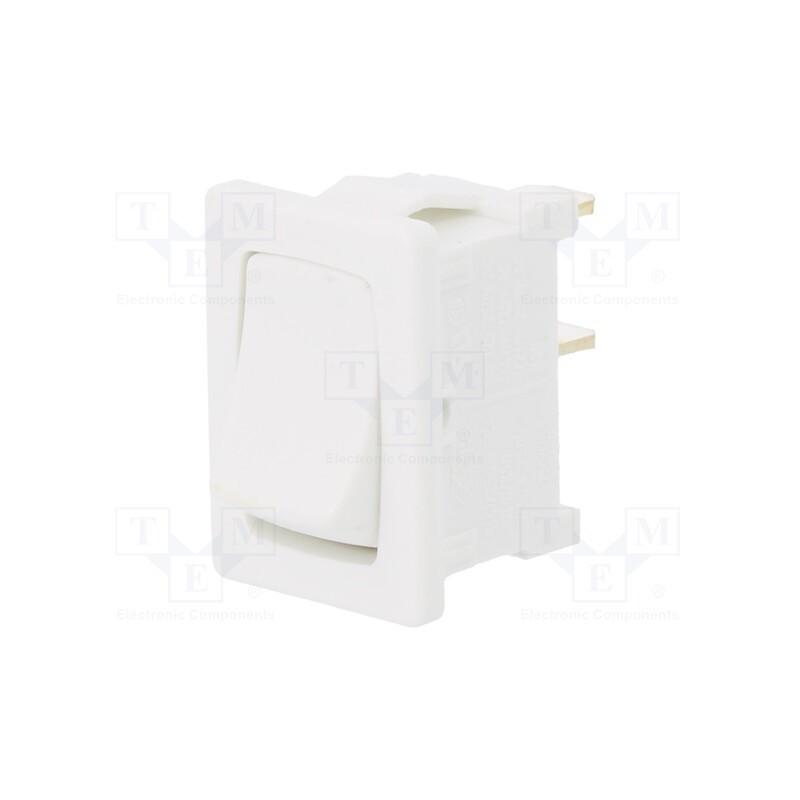 1 pcs x Marquardt - 1801.1101 - ROCKER, SPST, Pos: 2, ON-OFF, 10A/250VAC, IP40, 100mΩ, UL94V-2