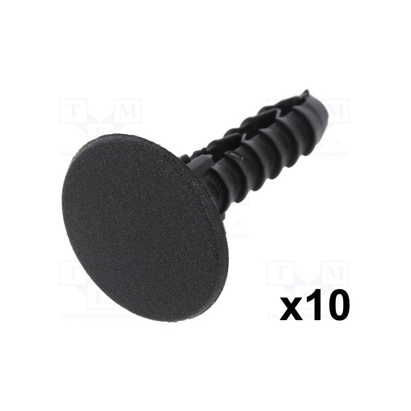 1 pcg x ROMIX - 10060 - Trim clip, 10pcs, Alfa Romeo,Fiat,Lancia, L: 31.2mm, polyamide