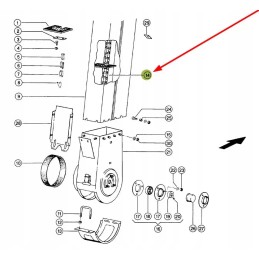 654318 00 grain elevator conveyor chain