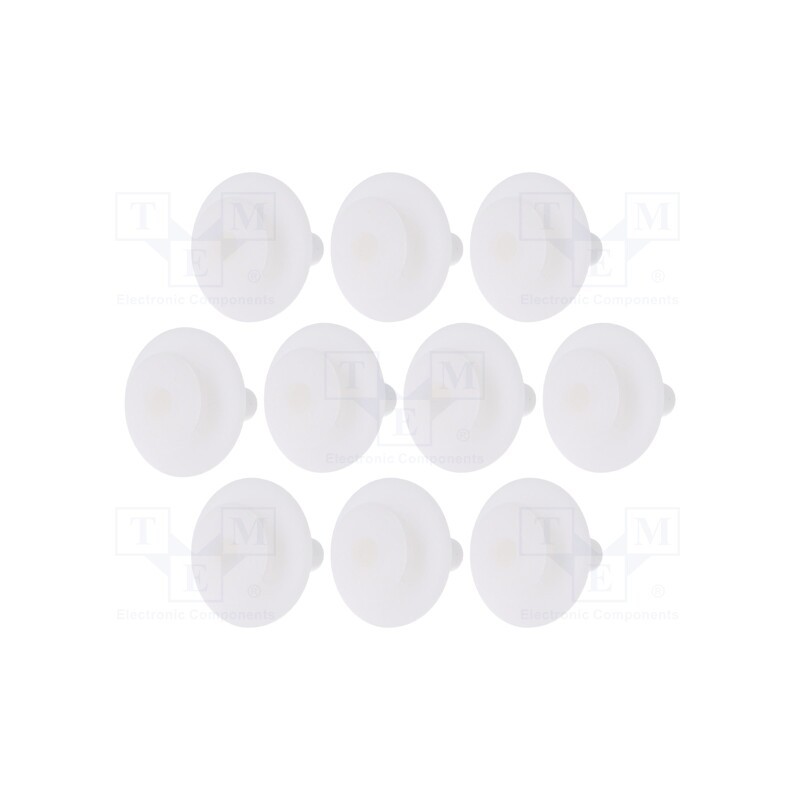 1 pcg x ROMIX - A15814 - Moulding clip, 10pcs, Seat,VW, OEM: 701853585, L: 17mm, polyamide