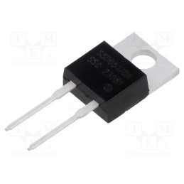 1 pcs x SMC DIODE SOLUTIONS - S5D05170A - Diode: Schottky rectifying, SiC, THT, 1.7kV, 5A, 166.7W, TO220AC