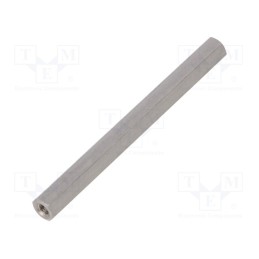 10 pcs x DREMEC - 144X55 - Screwed spacer sleeve, 55mm, Int.thread: M3, hexagonal
