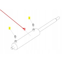 101245274 hydraulic cylinder