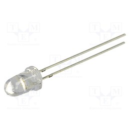 1 pcs x OPTOSUPPLY - OSG59E5211A - LED, 5mm, green, 220000÷250000mcd, 15°, Front: convex, 2.8÷3.6V