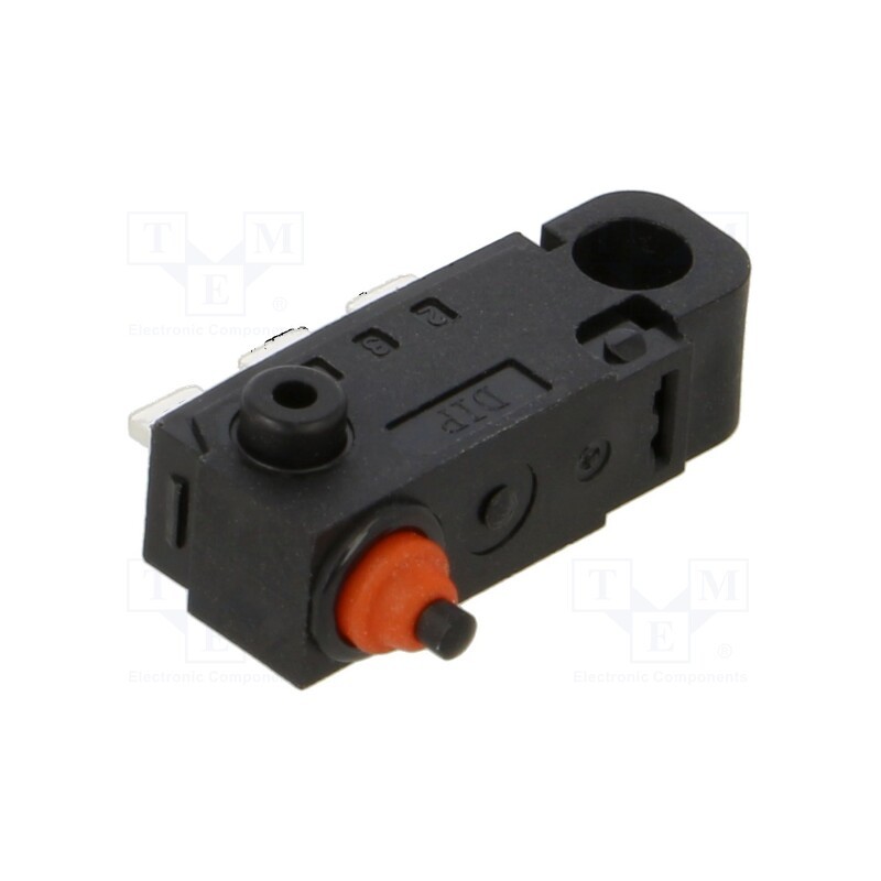 1 pcs x DIPTRONICS - MS5-3PS1S - Microswitch SNAP ACTION, 3A/250VAC, without lever, SPDT, ON-(ON)