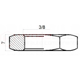 Narrow locking nut g3 8 hydrolider