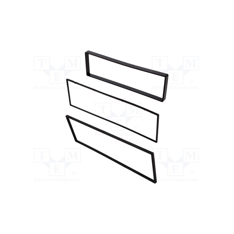 1 pcs x PER.PIC. - MA65004-05 - Radio frame, Citroën,Peugeot, 1 DIN, black