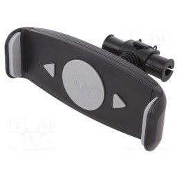 1 pcs x QOLTEC - 51223 - Car holder, black, for headrest, 7÷15'