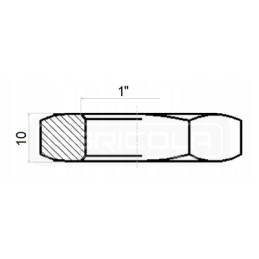 Narrow nut locking the g1 hydrolider