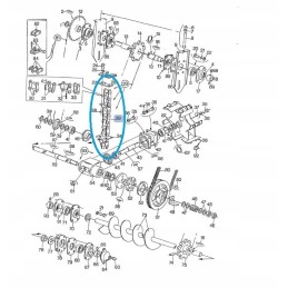New Holland 8000 chain 80398273 cnh