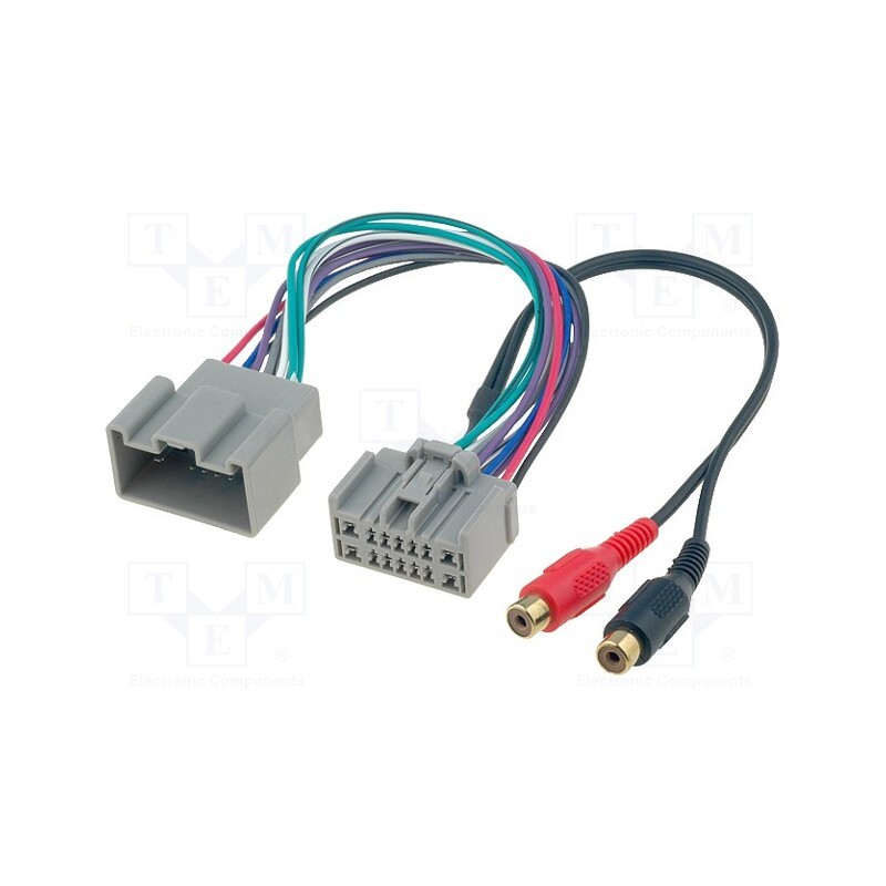 1 pcs x 4CARMEDIA - AUX-VOLVO.01 - Aux adapter, RCA, Volvo, for OEM radio with AUX button only