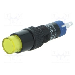 1 pcs x ONPOW - LAS4Y-11Z/Y - Switch: push-button, Pos: 2, SPDT, 0.5A/250VAC, 1A/24VDC, ON-ON