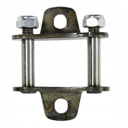 Chain link, straight pin with bison handle