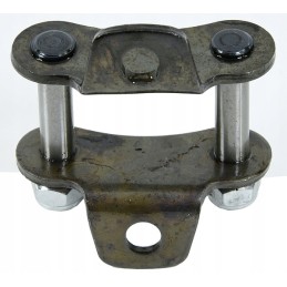 Chain link, straight pin with bison handle