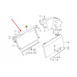 614954 2 metal header cover