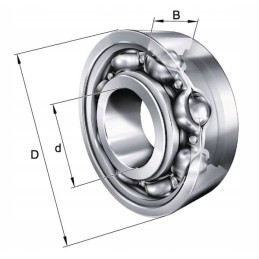 Ball bearing usually 15x32x9mm ina fag