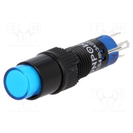 1 pcs x ONPOW - LAS4Y-11/230/B - Switch: push-button, Pos: 2, SPDT, 0.5A/250VAC, 1A/24VDC, ON-(ON)