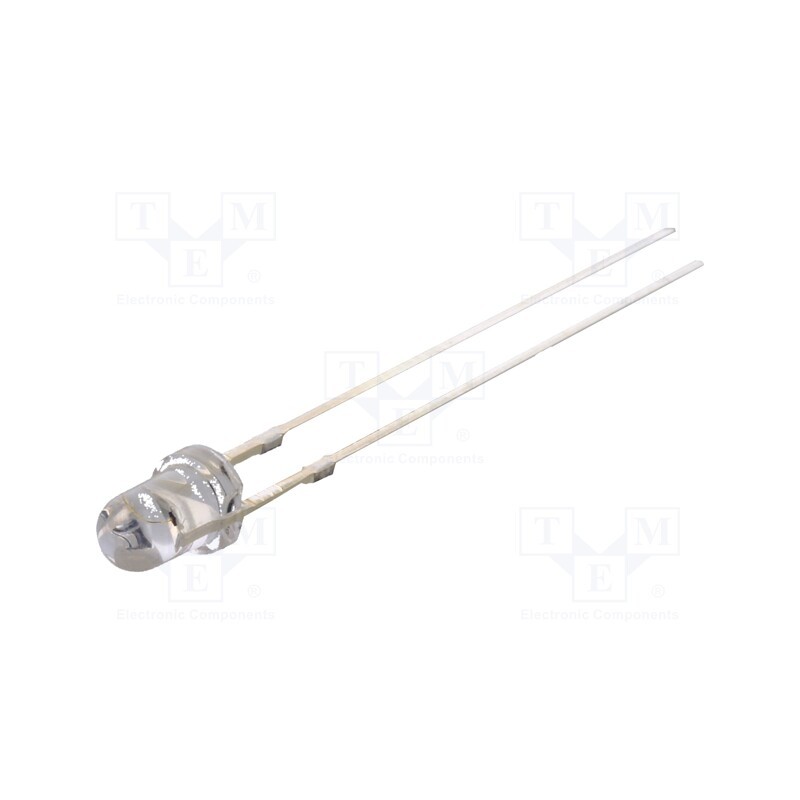 1 pcs x OPTOSUPPLY - OSY5RU3131A-12V - LED, 3mm, yellow, 1120÷1560mcd, 30°, Front: convex, 12V