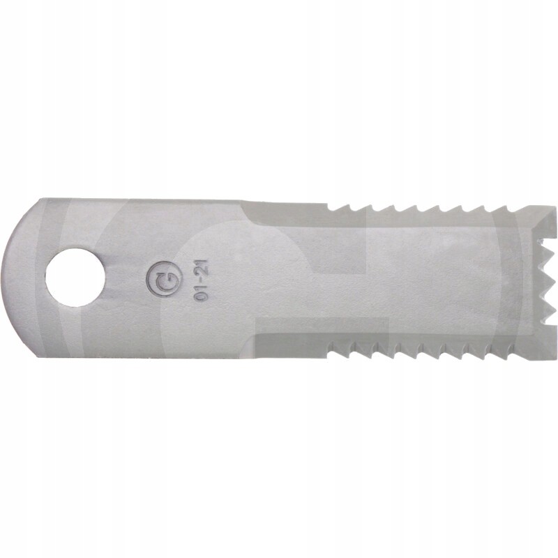 Toothed flail knife for Biso John Deer combines
