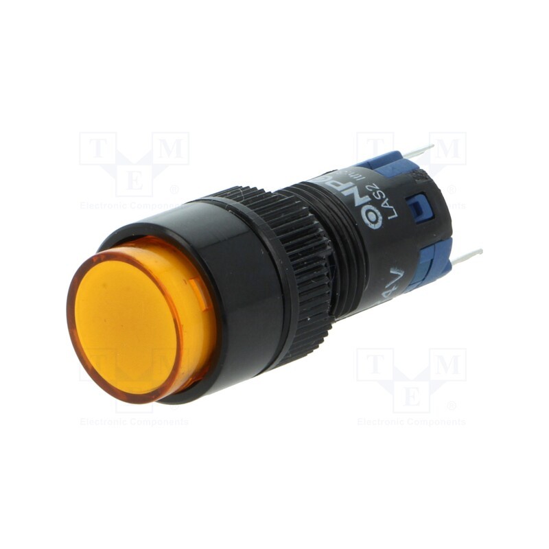 1 pcs x ONPOW - LAS2Y-11/24/O - Switch: push-button, Pos: 2, SPDT, 0.5A/250VAC, 1A/24VDC, ON-(ON)