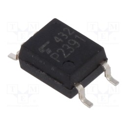 1 pcs x TOSHIBA - TLP2391(E(T - Optocoupler, SMD, Ch: 1, OUT: totem pole, 3.75kV, 10Mbps, SO6