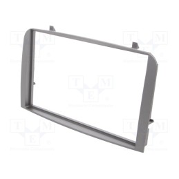 1 pcs x PER.PIC. - MA10006/T-05 - Radio frame, Alfa Romeo, 2 DIN, silver