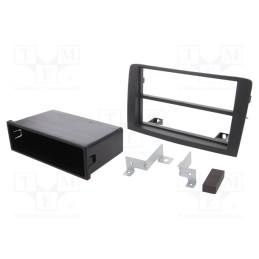 1 pcs x PER.PIC. - MA26009-05 - Radio frame, Fiat,Lancia, 2 ISO, grey