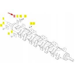 101193145 drum balancing plate