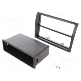 1 pcs x PER.PIC. - MA26013 - Radio frame, Citroën,Fiat,Peugeot, 2 ISO, grey