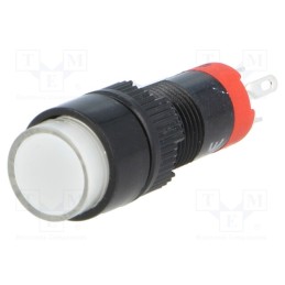 1 pcs x ONPOW - LAS3Y-11/24/W - Switch: push-button, Pos: 2, SPDT, 0.5A/250VAC, 1A/24VDC, ON-(ON)