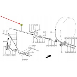 668189 01 gear shaft d26 x 845