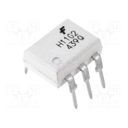 1 pcs x ONSEMI - H11G2M - Optocoupler, THT, Ch: 1, OUT: Darlington, Uinsul: 4.17kV, Uce: 80V