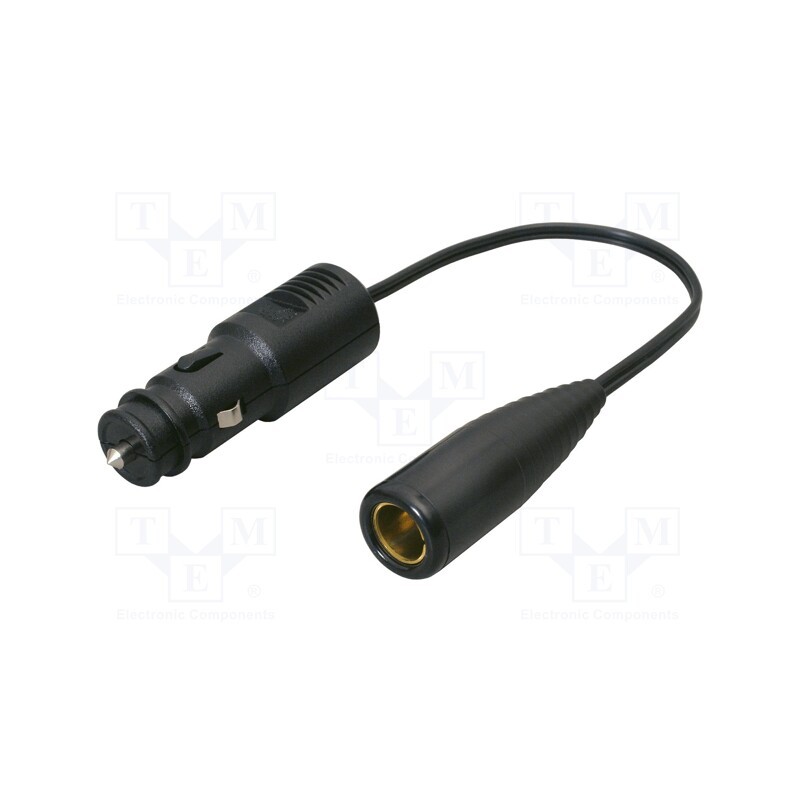 1 pcs x PRO CAR - 67801500 - Car lighter socket adapter, car lighter mini socket x1, 16A
