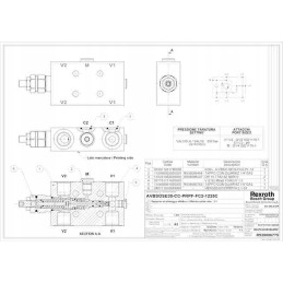 Oilcontrol hydraulic valve 08473303033500b