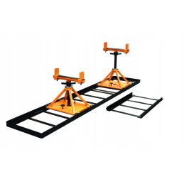 Tractor fishing trolley, 10t, 5-meter rails