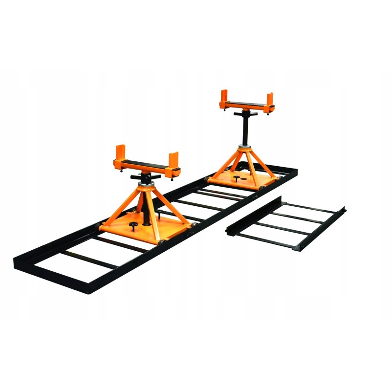 Tractor fishing trolley, 10t, 5-meter rails