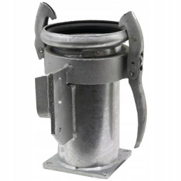 Female plug, quick connector for tanker truck, 6 inches, granite