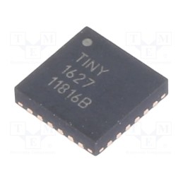 1 pcs x MICROCHIP TECHNOLOGY - ATTINY1627-MU - IC: AVR microcontroller, VQFN24, Ext.inter: 22, Cmp: 1, ATTINY
