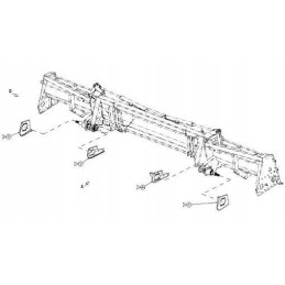 A kit for modernizing the CR AFX combine harvester to CS CX AF TC