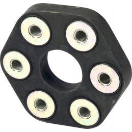 Rubber coupling, internal diameter 70, number of holes: 6 holes