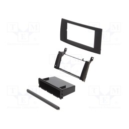 1 pcs x ACV - 291190-24-0 - Radio frame, Mercedes, 2 DIN, black